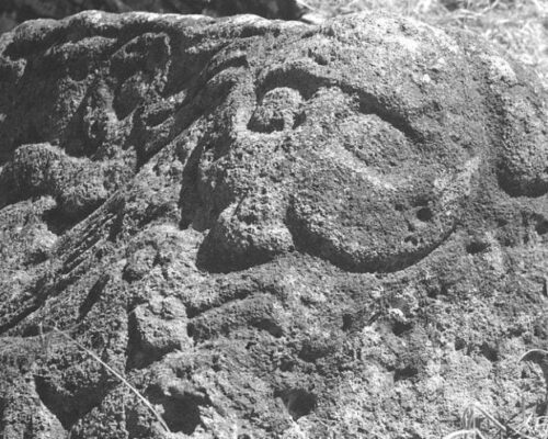Grabados rapanui en Isla de Pascua