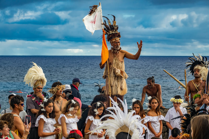 Rituales nativos rapanui