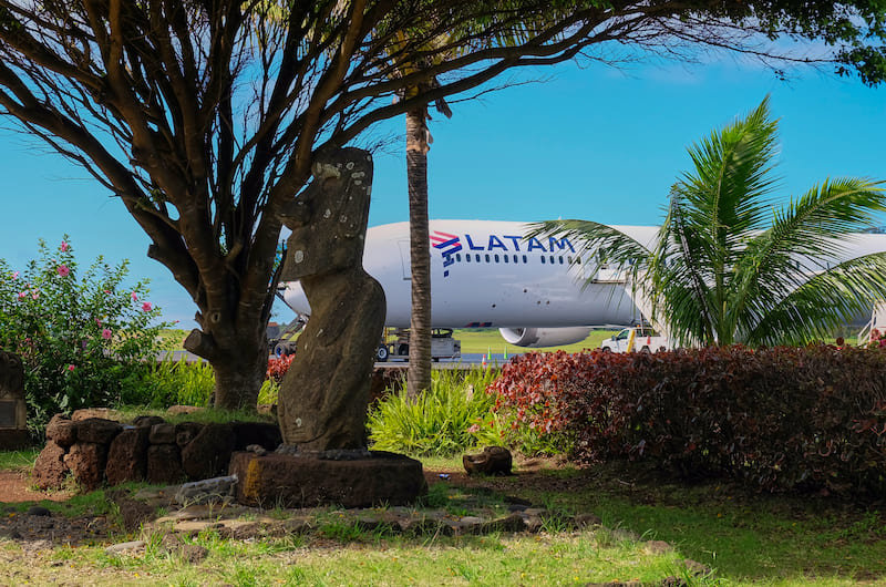 Aeropuerto de Isla de Pascua, Rapa Nui.
