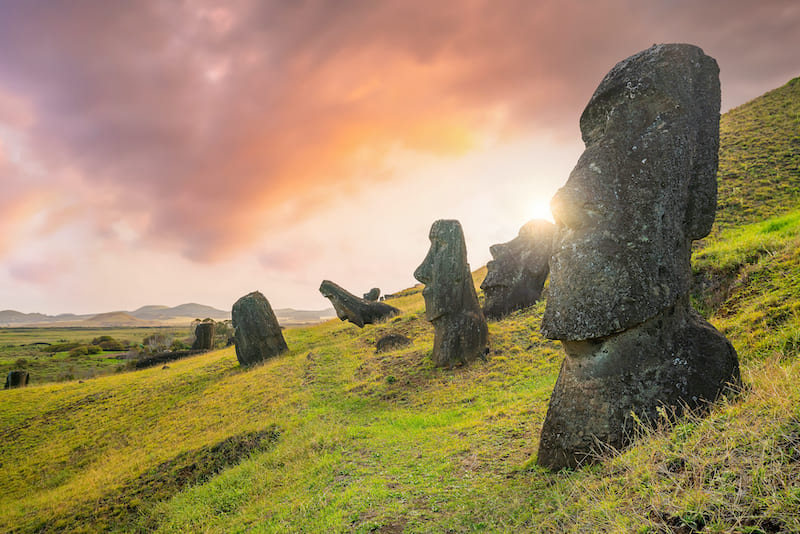 Moais de Rapa Nui