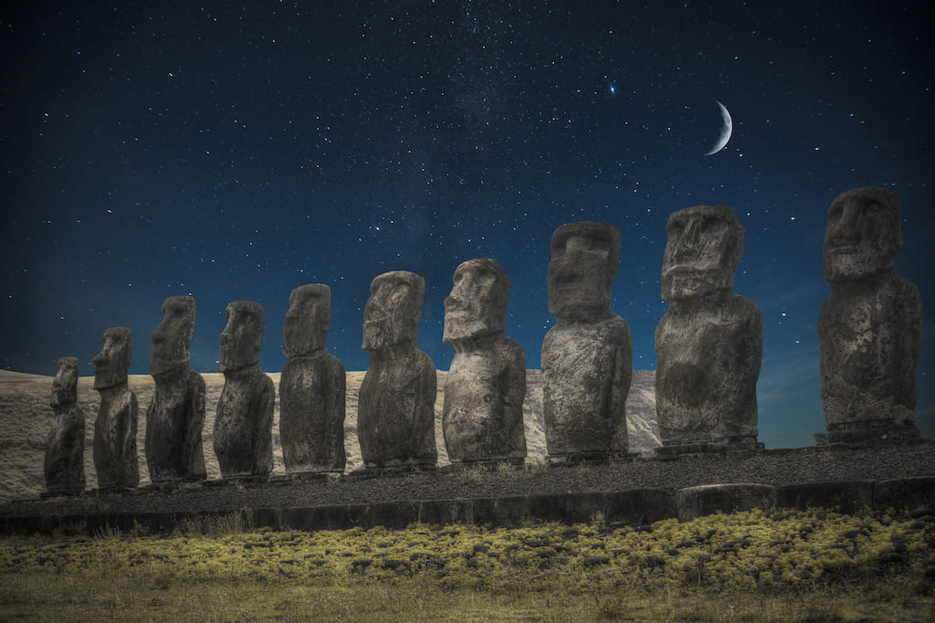 Rapa Nui de noche