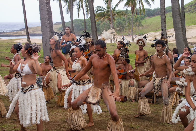 Bailes típicos rapanui
