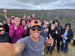 Guía turístico local en Isla de Pascua