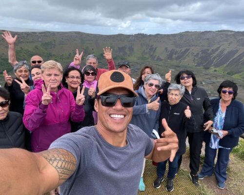 Guía turístico local en Isla de Pascua