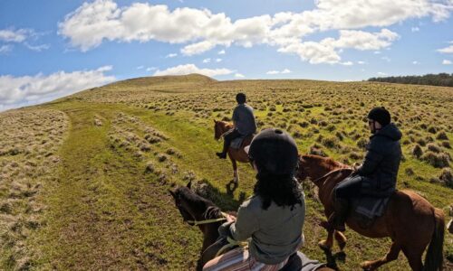 Cabalgata en Isla de Pascua