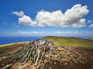 El lugar más alto de Isla de Pascua