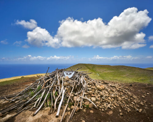 El lugar más alto de Isla de Pascua