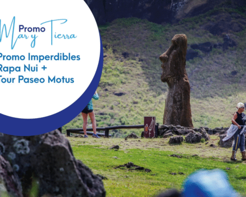 Promoción de 2 full day en Rapa Nui más un paseo en bote